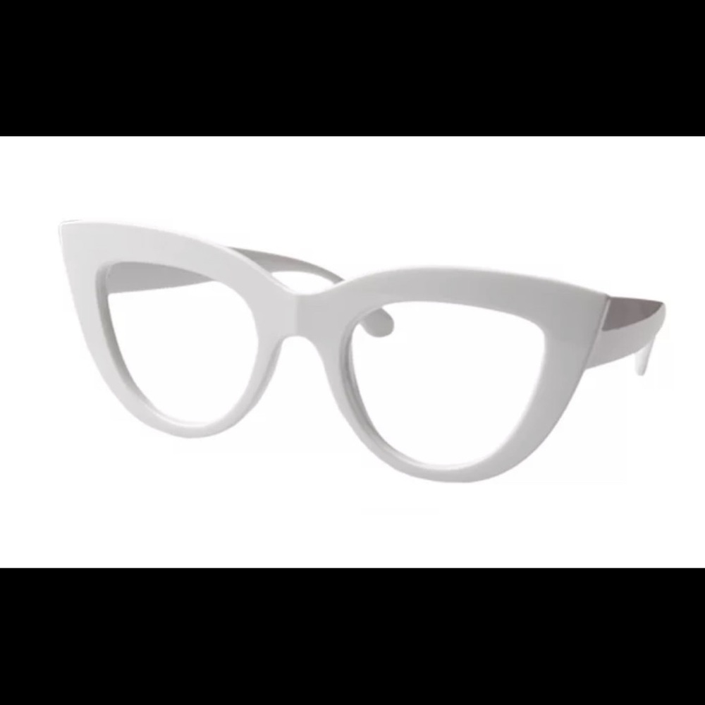COPY - COPY - CatEye Reading Eyeglasses White. +2.75